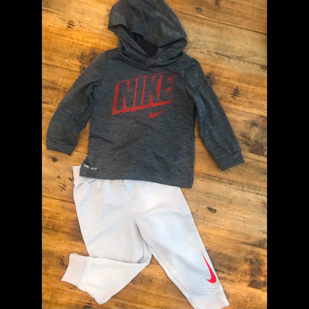 Nike - 18 months sweat pants outfit.